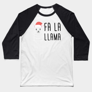 Fa La Llama Baseball T-Shirt